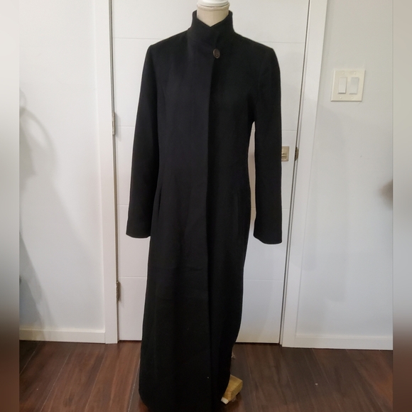 Fleurette Lambwool Midi Coat Size 10 - Picture 3 of 16